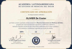diploma zuid amerika olivier de coster
